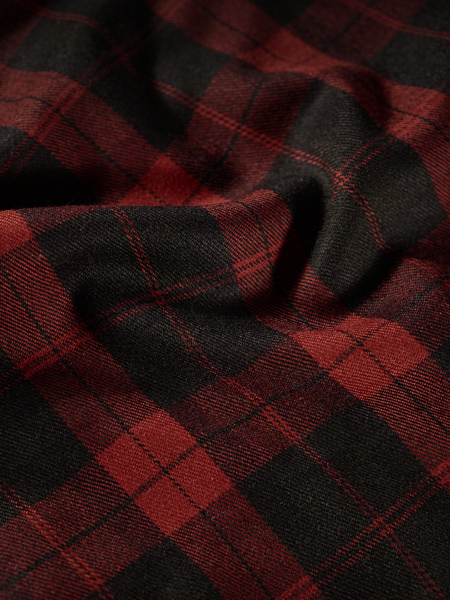 red plaid