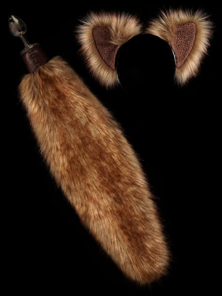 3rd fox butt plug tail