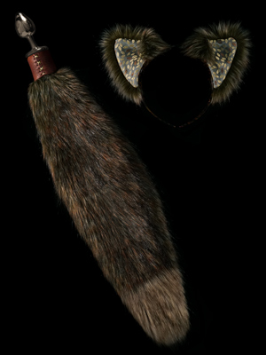 fox butt plug tail